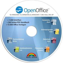 Open Office Edition CD DVD 100%