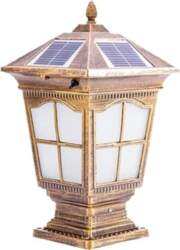 Post Lights Solar Powered LED Square