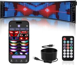 Programmējamas LED acis, 47,5 x