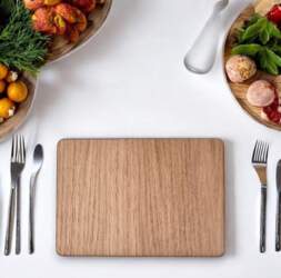 Rectangular Placemat Set - Wood 4
