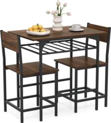 RELAX4LIFE Dining Set of 3, Dining