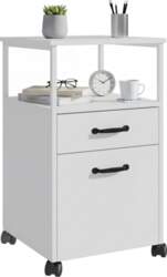 Relaxdays Rolling Container 2 Drawers Hanging
