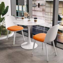 Round Dining Table with 4 Chairs
