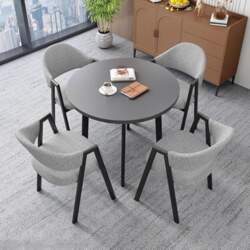 Round/Square Dining Table Set with Chairs