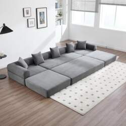 Sapgaks Compression Sofa Freely Combinable Convertible
