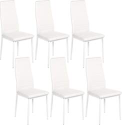 Set of 6 Modern Dining Chairs