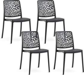 SIEDITI FUORI E DENTRO Stackable Polypropylene