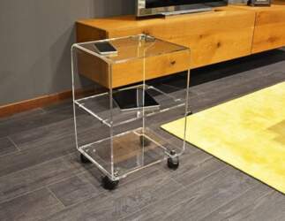Slato Cleo Side Table with Three