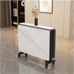Slim Console Hallway Table Mobile Folding
