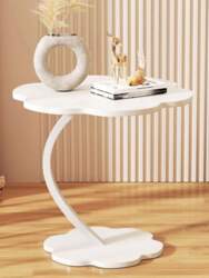 Small C Shaped Side Table Flower
