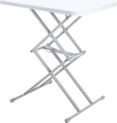 Small Folding Table, Height Adjustable Personal