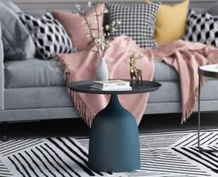 Small Round Table Made of Wrought
