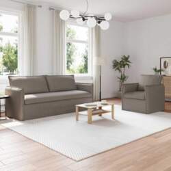 Sofa Set 2 pcs Stoff, Moderner