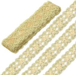 Sourcing map 10 Yard Sequin Beads