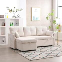 Soweiz Multifunctional Sofa Bed with Pull-Out