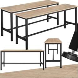 Tectake® 2 x Bench for Dining