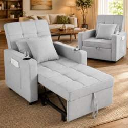 Tommy 3-in-1 Sofa Bed, Adjustable Backrest