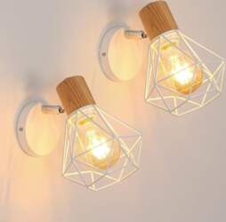 Toolight Pack of 2 Wall Light
