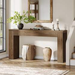Tribesigns 150cm Long Wooden Console Table