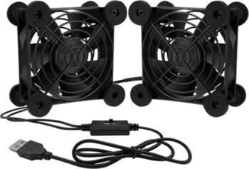 USB ventilators 80 mm, 5 V
