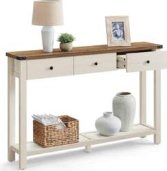 VASAGLE Console Table, Side Table, Narrow