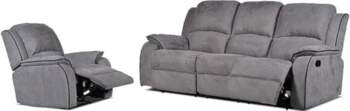 Vente-unique - Relax 3+1 Couch Set
