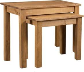 VidaXL 2 x Solid Panama Pine