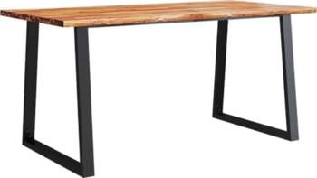 VidaXL Dining Table Tree Edge 160