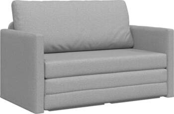 VidaXL Sofa Bed Cloud Grey 124