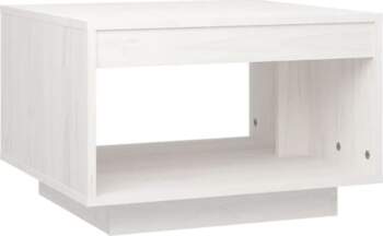 VidaXL Solid Pine Coffee Table Side