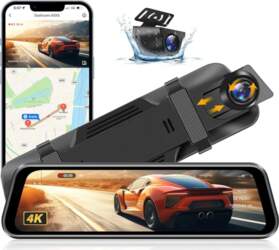 Vtopek 4K spoguļa videoreģistrators ar WiFi