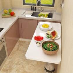 Wall Mounted Folding Table for Laundry