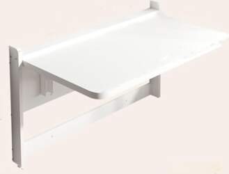 Wall-Mounted Folding Table, Invisible Floating Computer