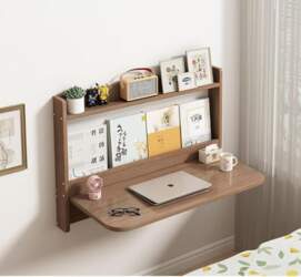 Wall Mounted Solid Wood Folding Table
