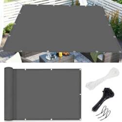 Waterproof Rectangular Sun Sail with Eyelets