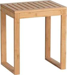 WENKO Bathroom Stool Model Bamboo Stool
