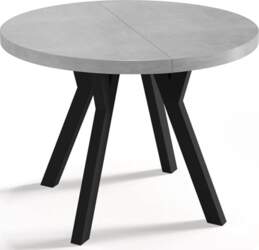 WFL GROUP Designer Round Extendable Dining