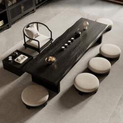 Wooden Coffee Table, Japanese Floor Table