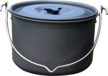 WOONEKY Hanging Pot Cookware āra kempinga