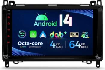 XTRONS Android 14 Auto radio DAB
