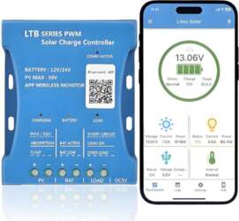 Y&H 20A Bluetooth Controller PV Max