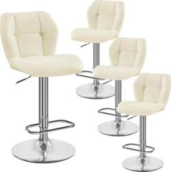 Yaheetech Bar Stools Set of 4