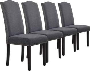 Yaheetech Dining Room Chairs, Set of
