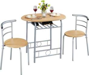 Yaheetech Dining Set 3-Piece Dining Room