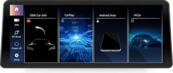 12,3 collu Linux automašīnas radio