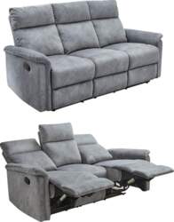 15128 Three-Seater Sofa with High-Quality Spring