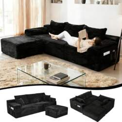 275 cm Corner Sofa with Sleep