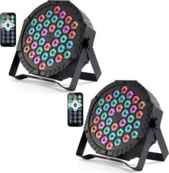 2 LED Par prožektoru komplekts, 36