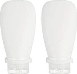 2 Pack Silicone Squeeze Bottles 3oz
