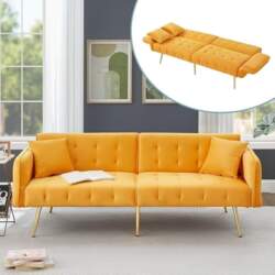 2-Seater Sofa Bed with Sleep Function